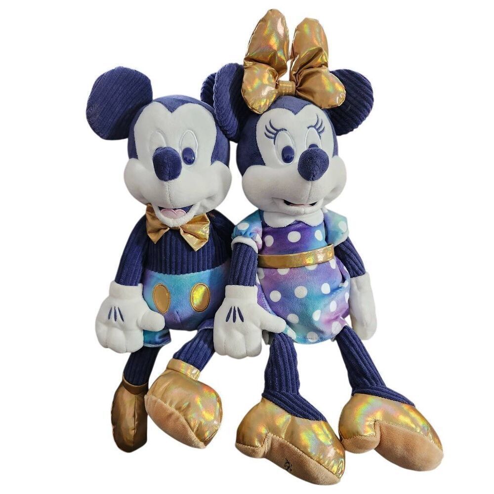 Walt Disney World 50th Anniversary Mickey Mouse and Minnie Mouse Scentsy Buddies